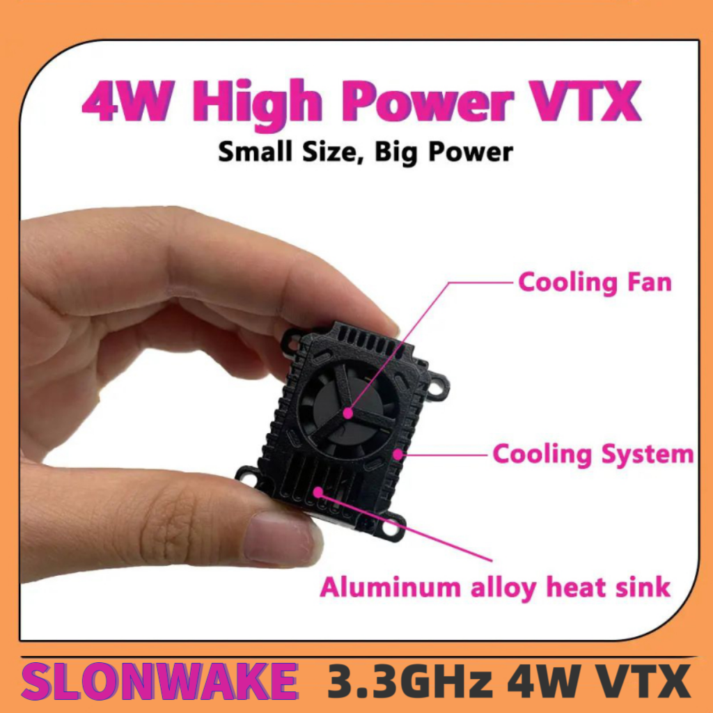 Fpv Drone Frame - SLONWAKE FPV 3.3G 16채널 4000mW 고출력