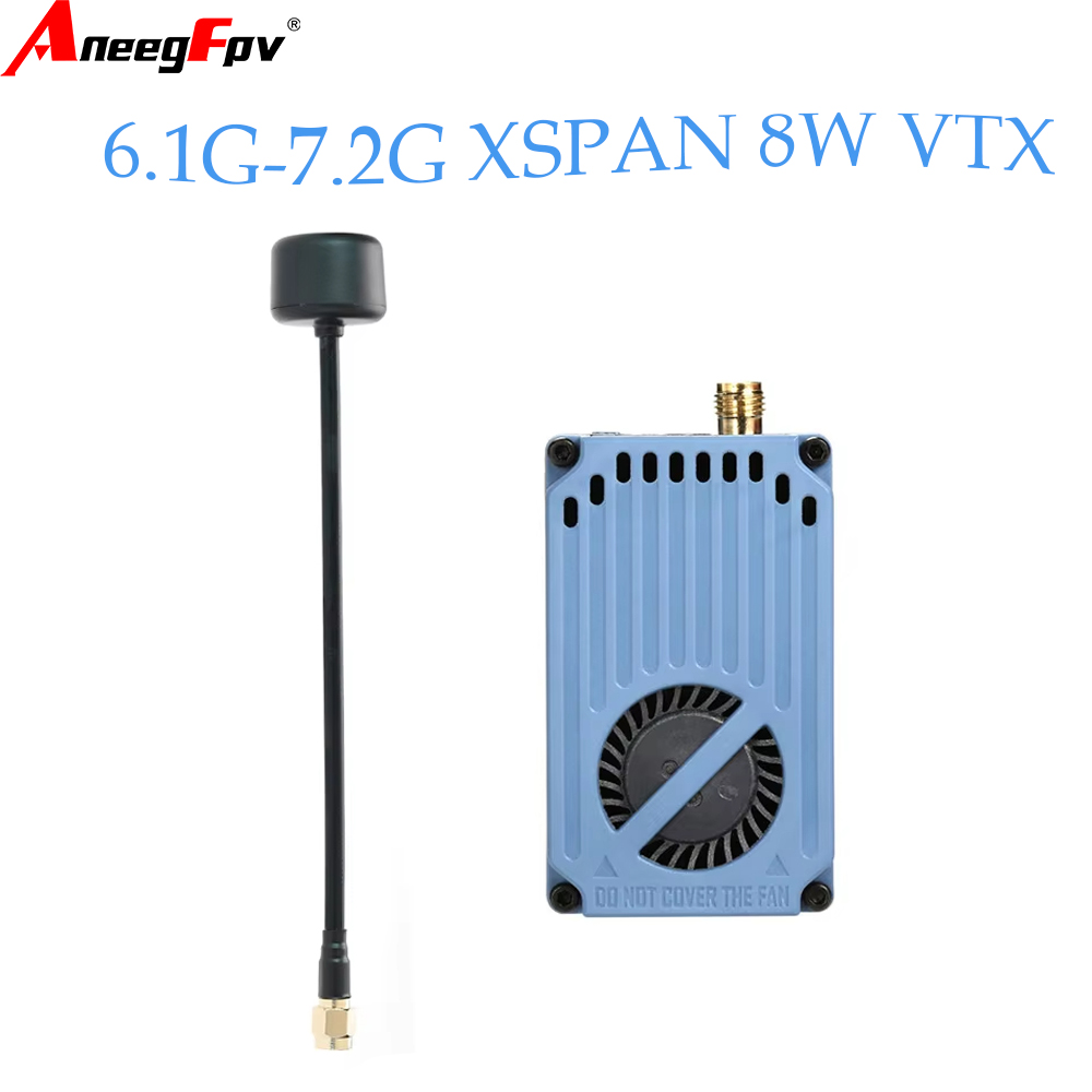 Fpv Drone Antenna - RUSHFPV 6.1‑7.2G 8W X61728 VTX 비디오