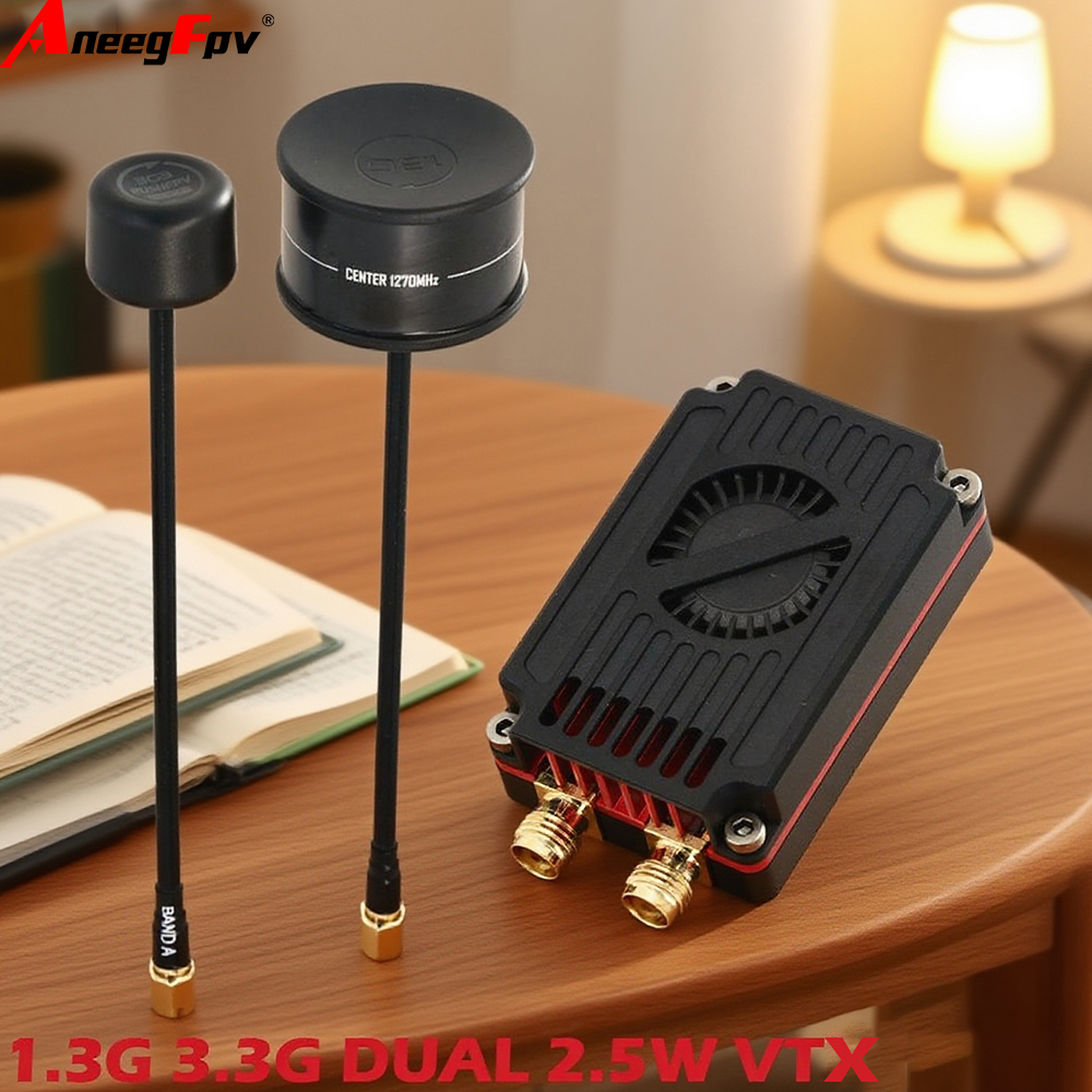 Fpv Drone Antenna - RUSH FPV 3.3G&1.3G 듀얼 밴드 2.5W
