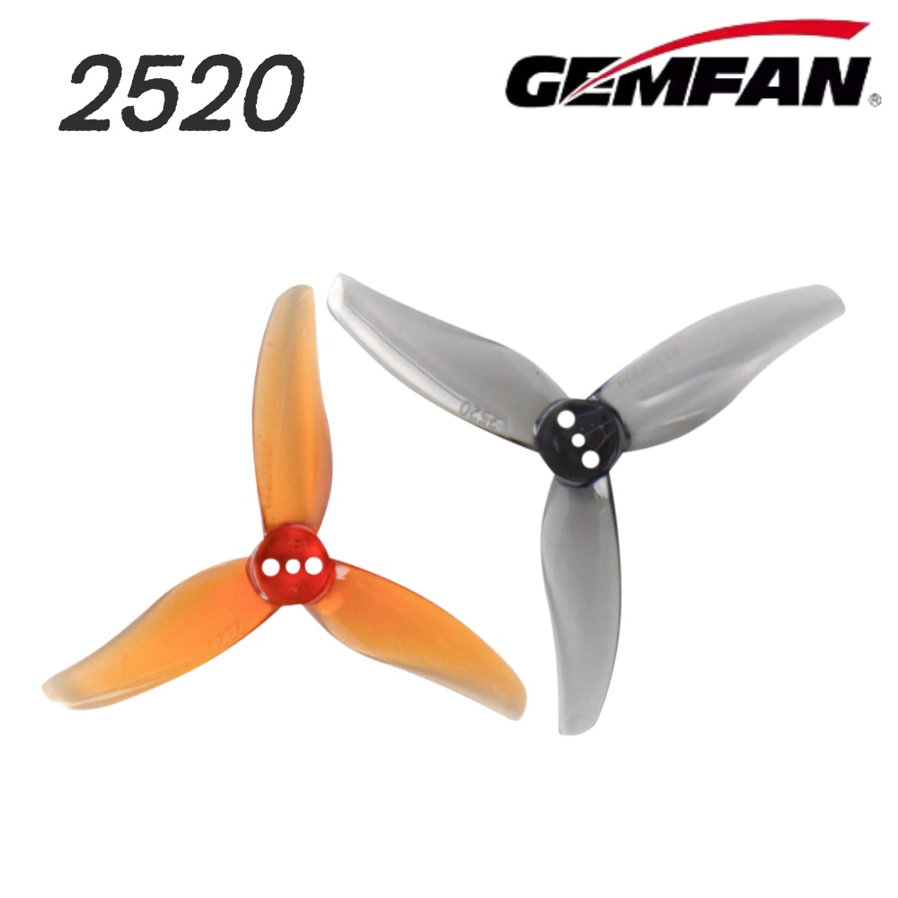 Fpv Drone Propeller - 4쌍의 Gemfan 허리케인 2520 2.5X2X3 3-블레이드