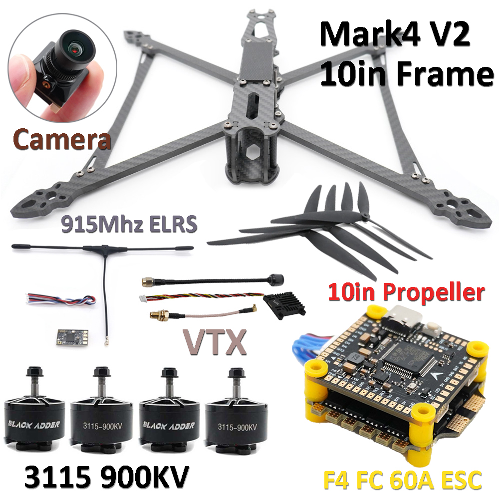 Fpv Drone Tool Kit - Mark4 V2 10인치 프레임 콤보 세트