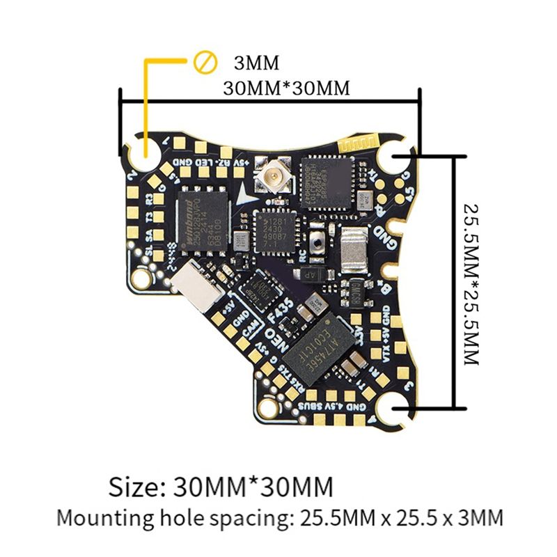 FBIL-F435 NEO 1S AIO 비행 컨트롤러 I - Fpv Drone Flight Controller 리뷰 및 가격