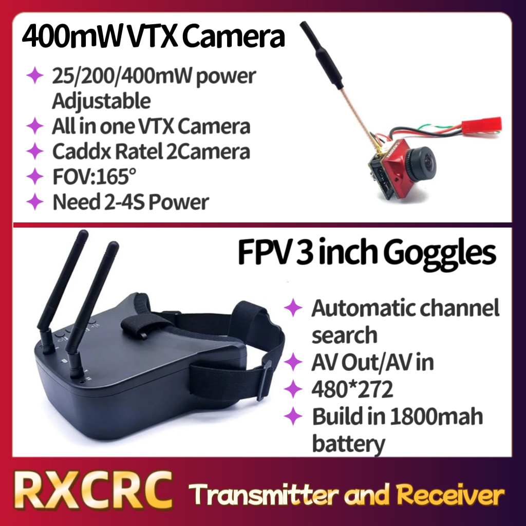 RXCRC 5.8G 모듈 송신기 400mW VTX Ca - Fpv Drone Goggles 리뷰 및 가격