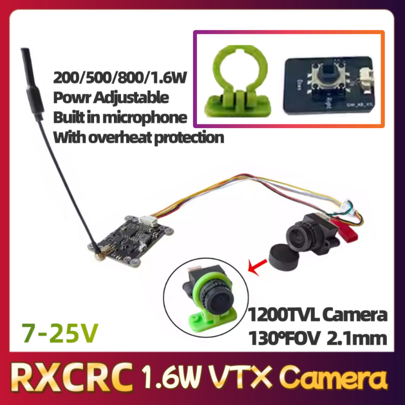 RXCRC 5.8G 모듈 48채널 1.6W VTX 더블 - Fpv Drone Camera 리뷰 및 가격