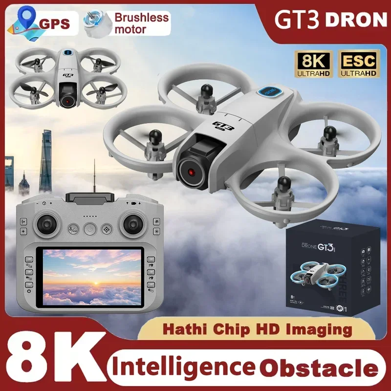 GT3 미니 신형 드론 RC 쿼드콥터 8K 카메라 HD - Fpv Drone Charger 리뷰 및 가격