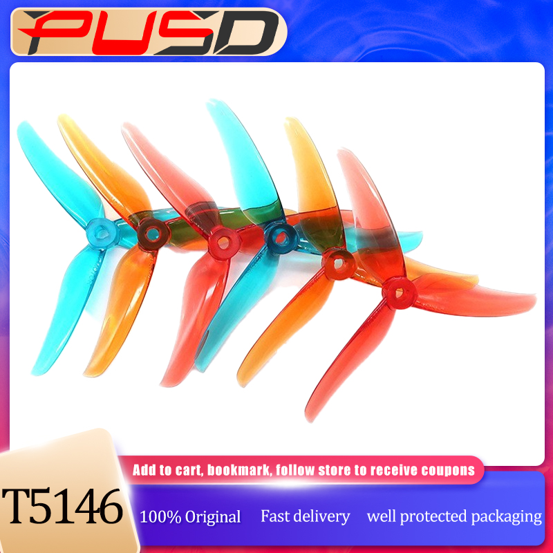 2쌍의 T-모터 T5146 5146 5인치 3블레이드  - Fpv Drone Propeller 리뷰 및 가격