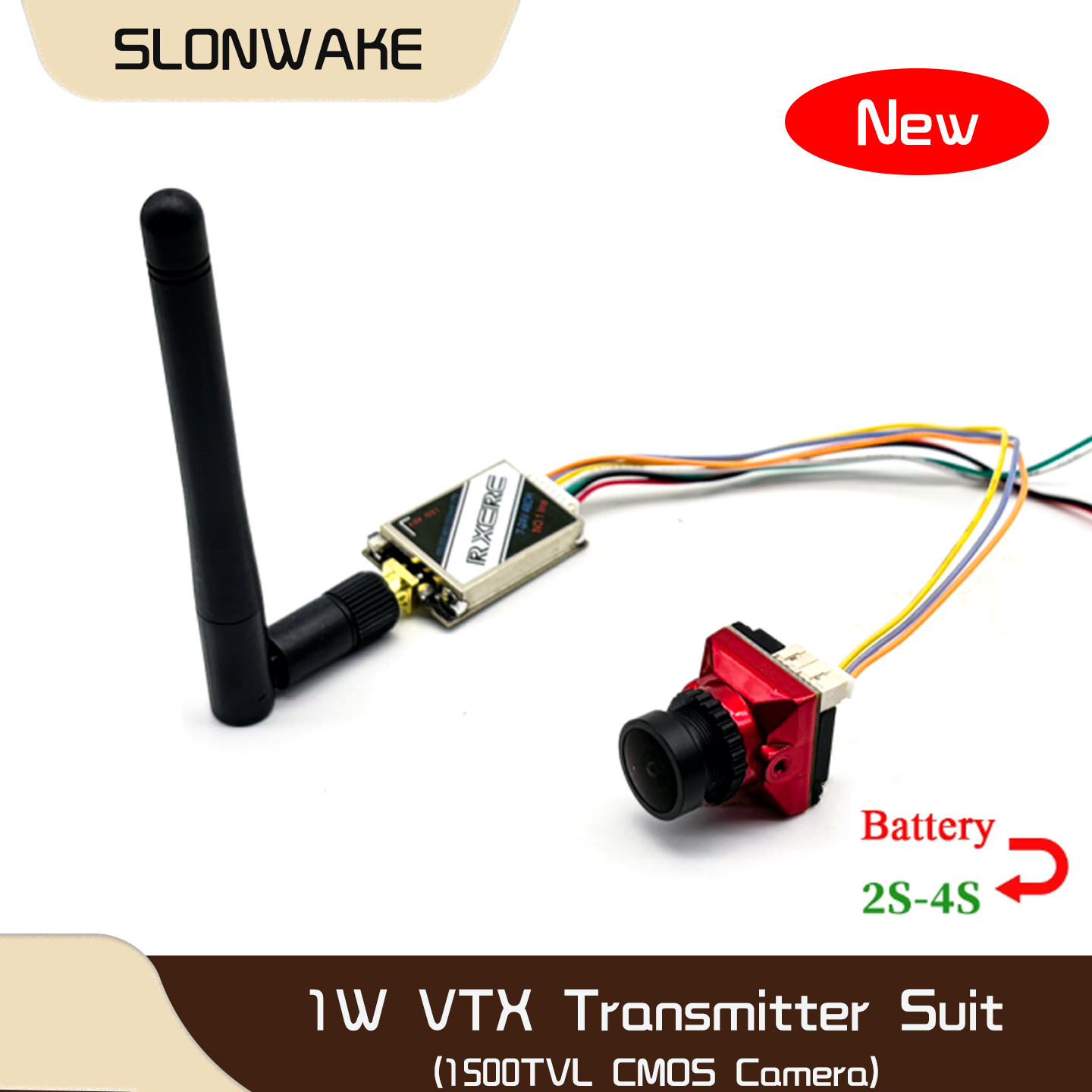 SLONWAKE 5.8G 48CH 1W VTX 100/ - Fpv Drone Camera 리뷰 및 가격