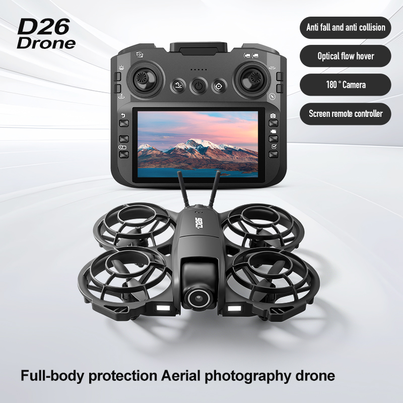 D26 드론 4K 항공 HD 180 °   카메라 드론 - Fpv Drone Charger 리뷰 및 가격