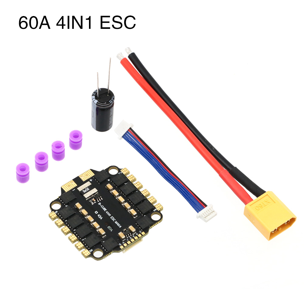 UAngel 4IN1 45A 60A ESC BLHELI - Fpv Drone Esc 리뷰 및 가격