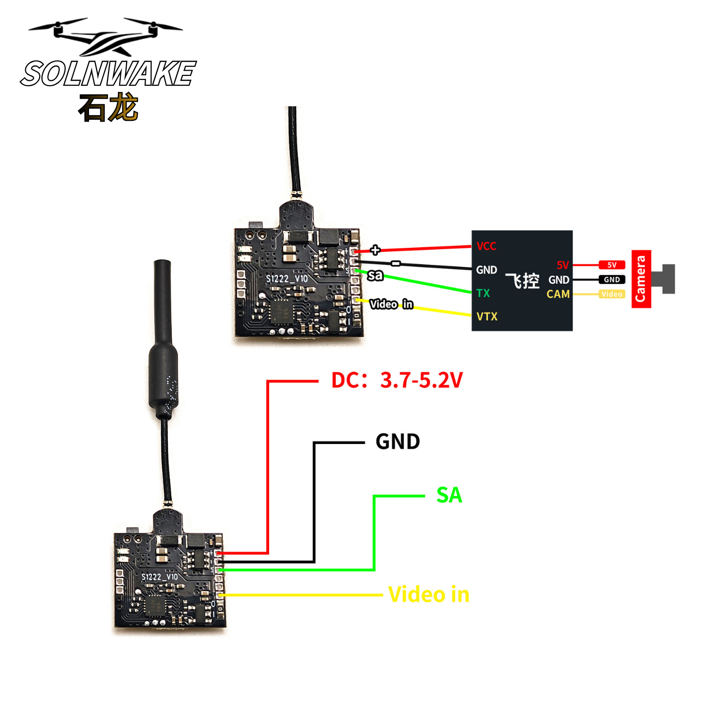 SLONWAKE Nano 5.8G 48CH 200mW  - Fpv Drone Frame 리뷰 및 가격