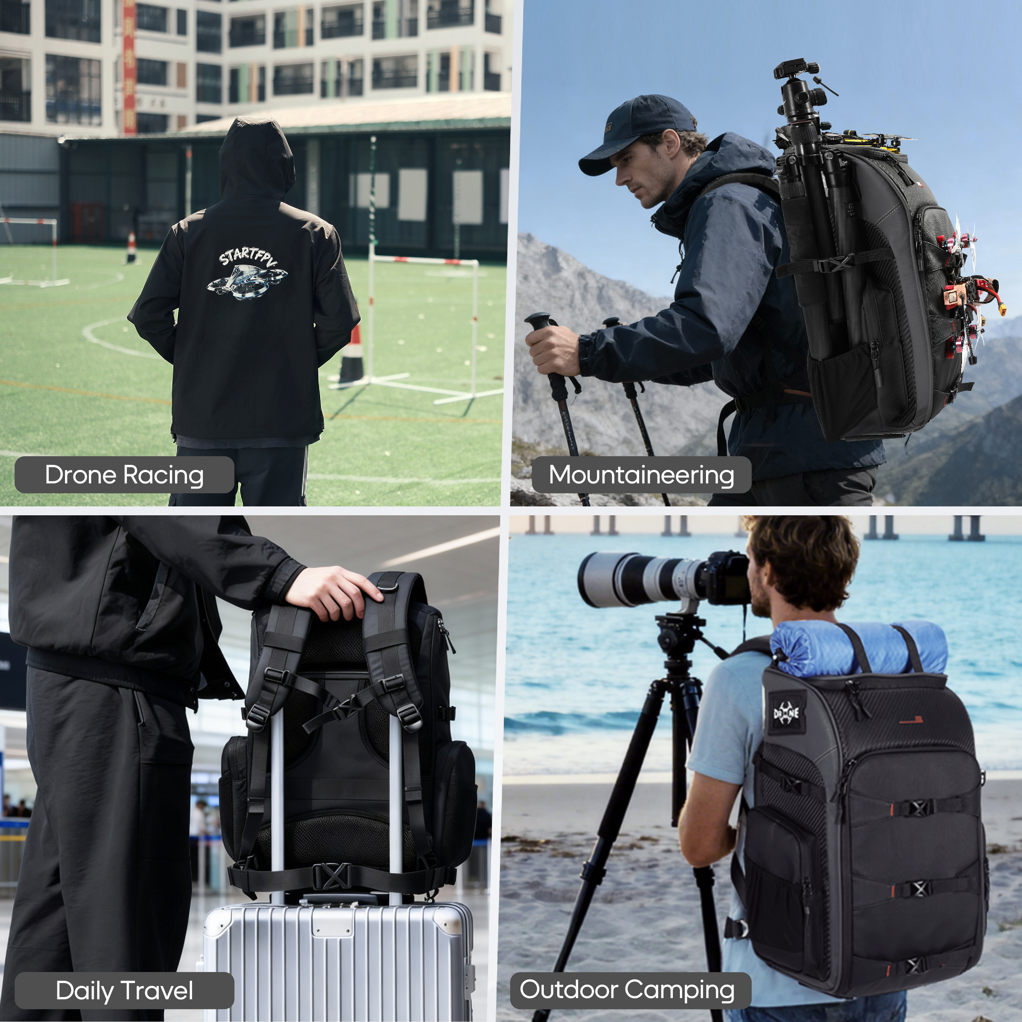 FPV 드론 백팩 40L 전문 여행용 숄더백 FPV 레 - Fpv Drone Bag 리뷰 및 가격