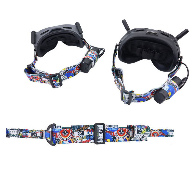 Dji 고글 헤드 스트랩 헤드 밴드, 탄성 스트랩, D - Fpv Drone Goggles 리뷰 및 가격