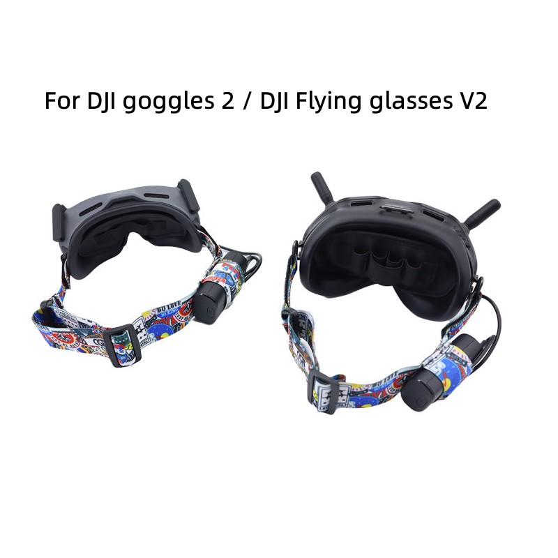 Dji 고글 헤드 스트랩 헤드 밴드, 탄성 스트랩, D - Fpv Drone Goggles 리뷰 및 가격