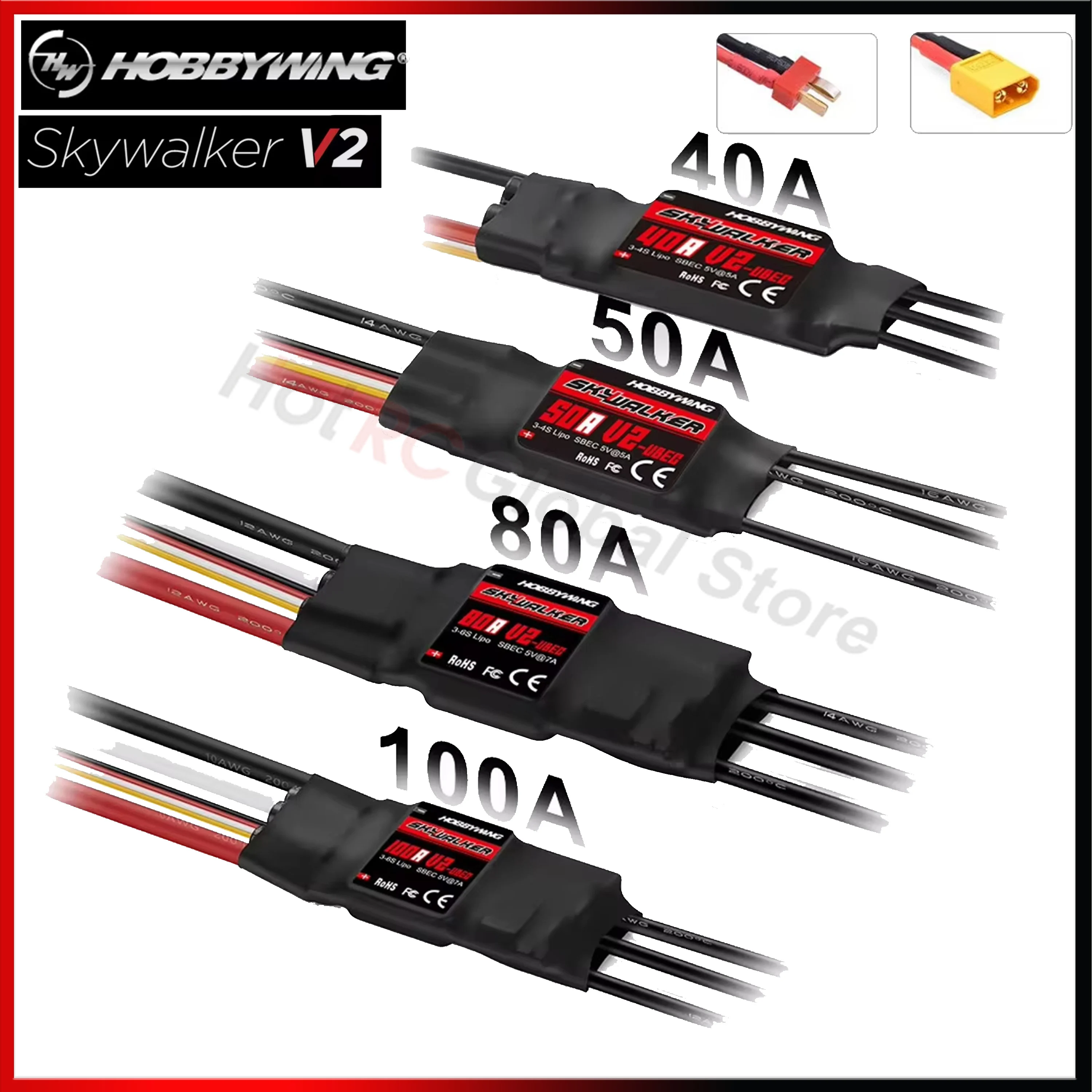 HOBBYWING 스카이워커 V2 시리즈 브러시리스 E - Fpv Drone Esc 리뷰 및 가격
