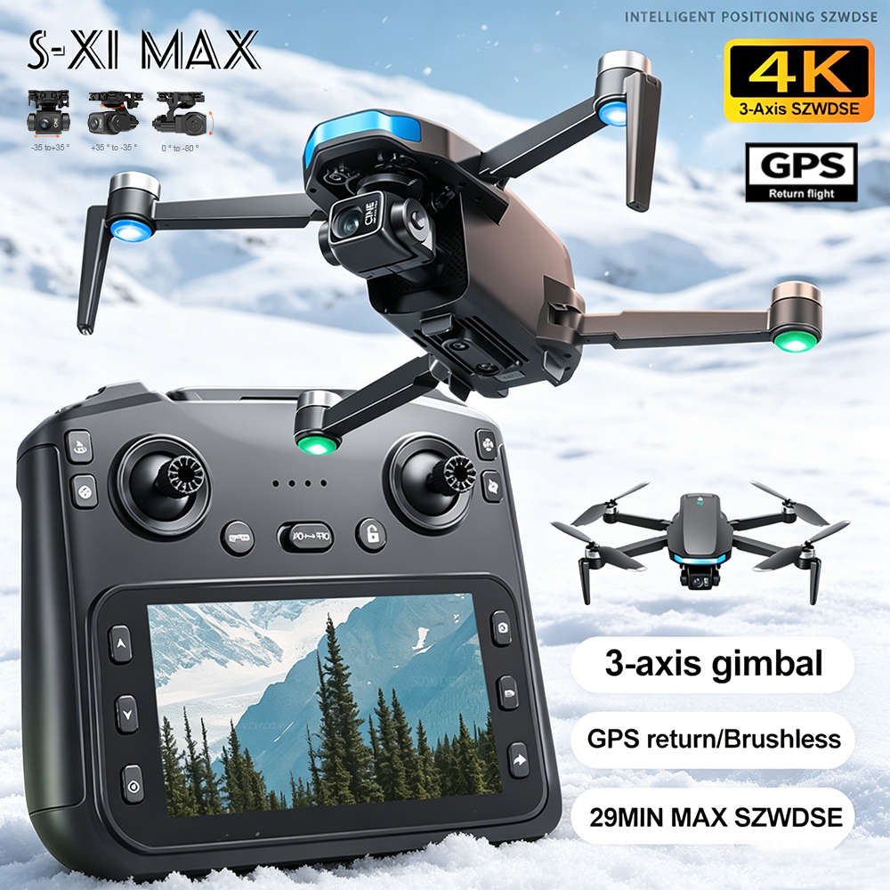 새로운 S-X1 MAX 드론 GPS 8K 프로페셔널 H - Fpv Drone Charger 리뷰 및 가격